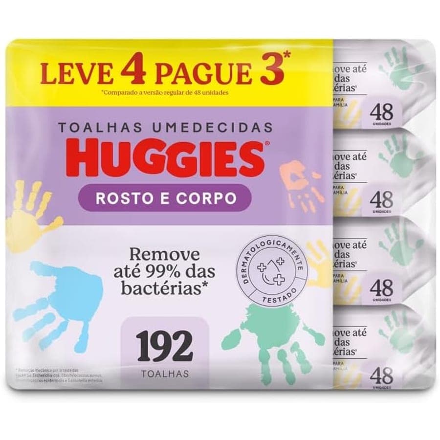 Caixa de lenços umedecidos